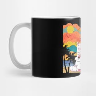 Llama yoga position Mug